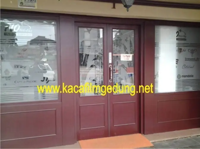 Cutting sandblast kaca film