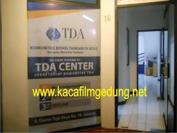 Kaca film one way vision
